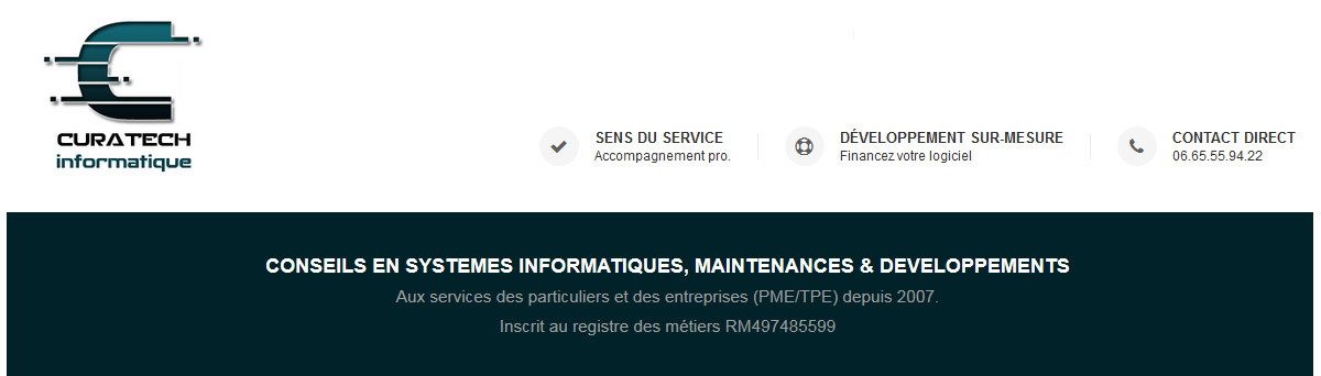 CURATECH INFORMATIQUE - Systèmes & Développements informatiques